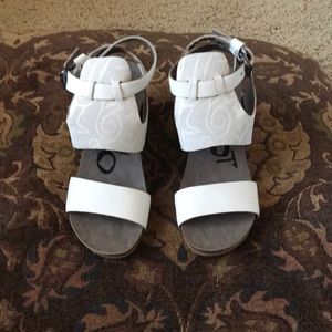 OTBT white sandals
